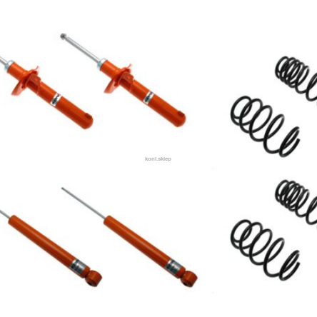 ZESTAW ZAWIESZENIA KONI STRT AUDI A3 MK 1