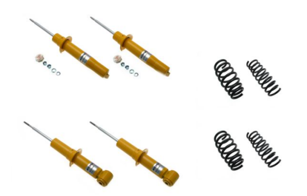 ZESTAW ZAWIESZENIA KONI AUDI A6 C5 SKODA SUPERB MK 1