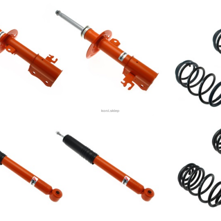 ZESTAW ZAWIESZENIA KONI STRT AUDI A2