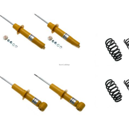 ZESTAW ZAWIESZENIA KONI SPORT SKODA OCTAVIA MK 2 AUDI A3 MK 2 VW GOLF MK 5 SEAT ALTEA SEAT TOLEDO MK 3 VW GOLF PLUS MK 5