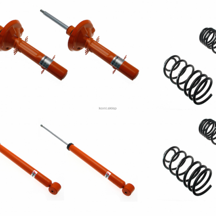 ZESTAW ZAWIESZENIA KONI STRT AUDI A3 8L