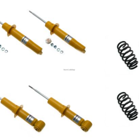 ZESTAW ZAWIESZENIA KONI SPORT AUDI A3 MK 1 SEAT LEON MK 1 VW GOLF MK 4 VW BORA MK 1